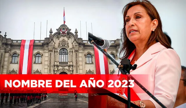El nombre del año 2023 será el primero elegido bajo el mandato de Dina Boluarte. Foto: composición de Jazmín Ceras / La República / AFP