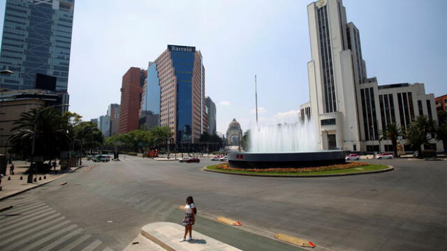Las calles de Ciudad de México lucen vacías debido al coronavirus. (Foto: Reuters)