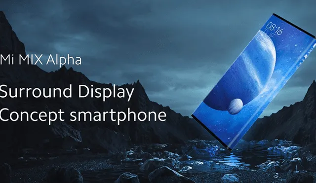 Presentación del nuevo Xiaomi Mi Mix Alpha.