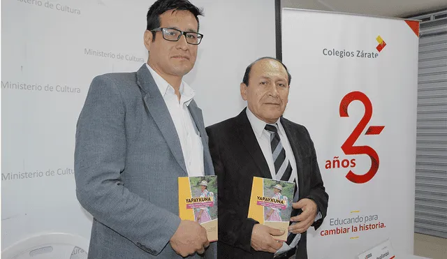 Pedro Ricce presenta libro en idioma wanka: Yapaykuna