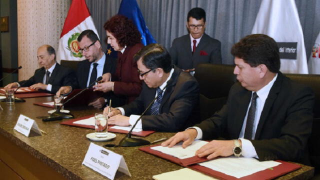 Perú recibe 12 millones de euros de Unión Europea para combatir el crimen