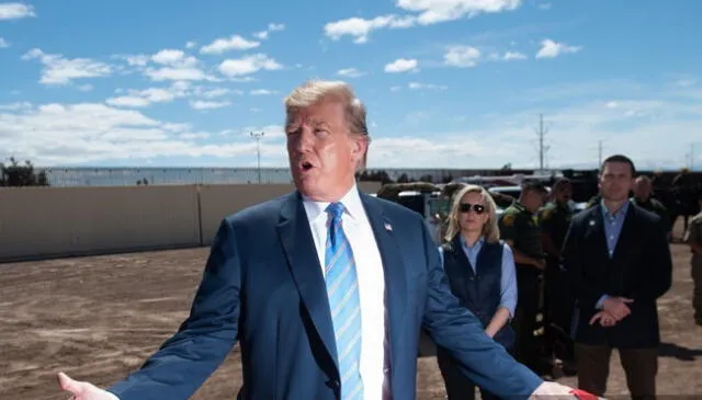 Trump en la frontera con México: imágenes de la llegada del presidente de EE.UU. [FOTOS]