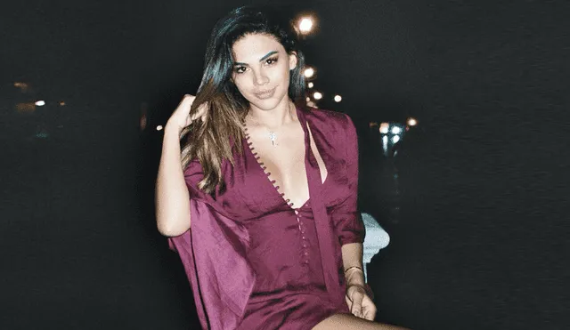 Stephanie Valenzuela hace sexy baile para llamar la atención de famoso cantante