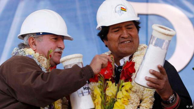 Bolivia construirá cinco plantas de litio en alianza con China
