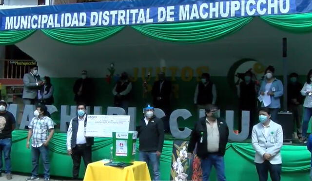 Distrito de Machupicchu reúne fondos para su propia planta de oxígeno.