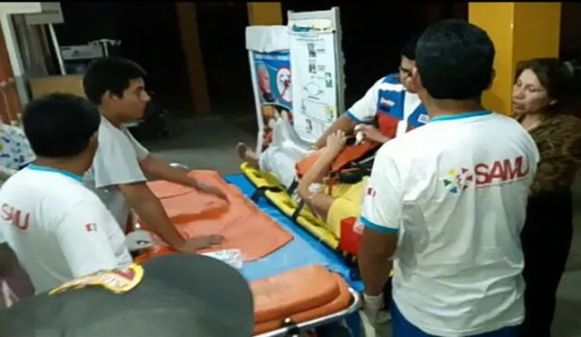 Herida en accidente tuvo que esperar atención por falta de ambulancia