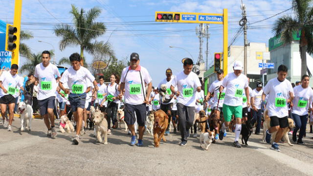 San Miguel: más de 300 canes participaron en “Mascotatón 2018”