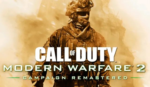 Call of Duty Modern Warfare 2 Remastered llegaría mañana a PS4, Xbox One y PC.