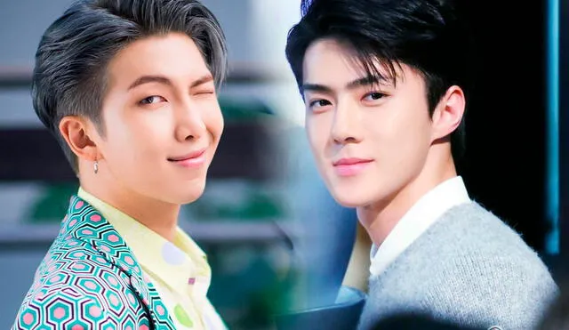 El ranking anual The 100 Most Handsome Faces of 2020 presentó como nominados a RM (BTS) y Sehun (EXO). Crédito: Instagram