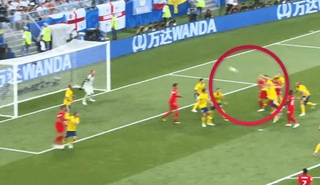 Inglaterra vs Suecia: así fue el gol de Maguire para el 1-0 [VIDEO] 