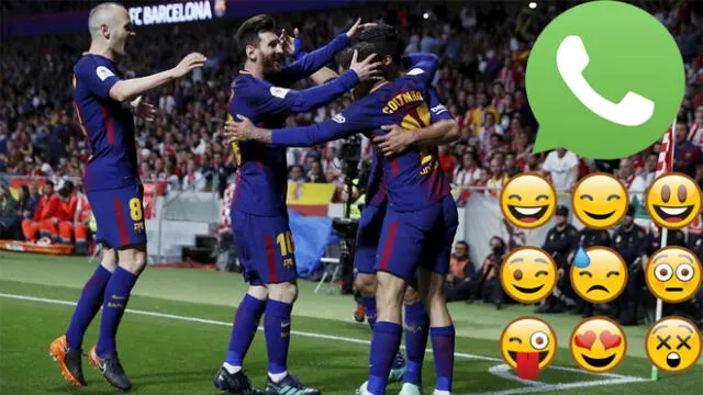 FC Barcelona: Dos jugadores describen a sus compañeros con emoticones de WhatsApp [VIDEO]