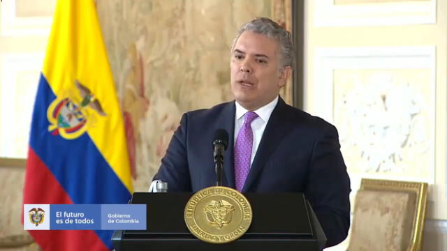 Foto: Captura Presidencia de Colombia.