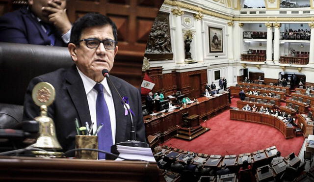 El Congreso de la República realizó la respectiva votación y la moción de vacancia contra Pedro Castillo fue aprobada por José Williams. Foto: composición/GLR