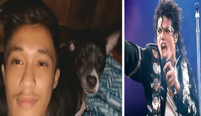 En Facebook, un perro llamó la atención de su dueño por sus singulares movimientos al ritmo de ‘Billie Jean’.