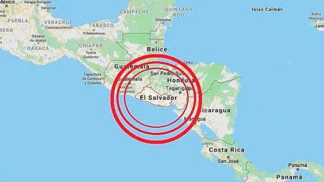 Autoridades en El Salvador descartaron alerta de Tsunami. Foto: Difusión.