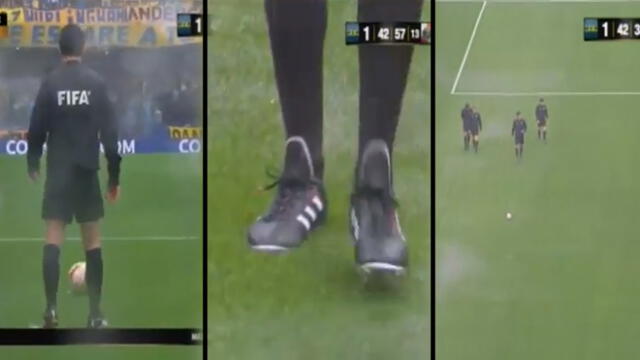 Boca Juniors vs River Plate: momento exacto en que el árbitro decide suspender el partido [VIDEO]