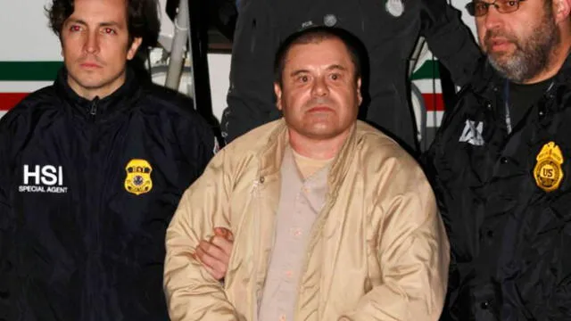 Chapo Guzmán, preso por narcotráfico. Foto: difusión.