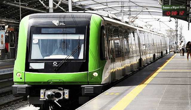 Metro de Lima restringirá parte de sus servicios este domingo 