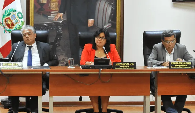 Ética aprobó informe final de suspensión contra Yesenia Ponce