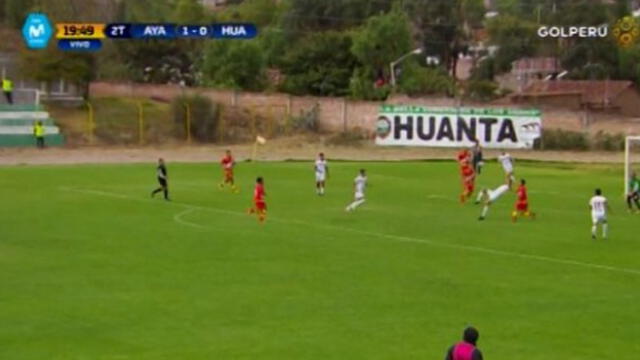 Mauricio Montes se lució con golazo de chalaca ante Sport Huancayo [VIDEO]