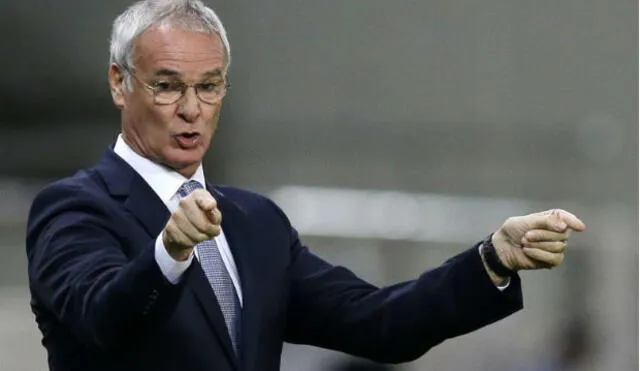   Leicester respala al técnico italiano Claudio Ranieri