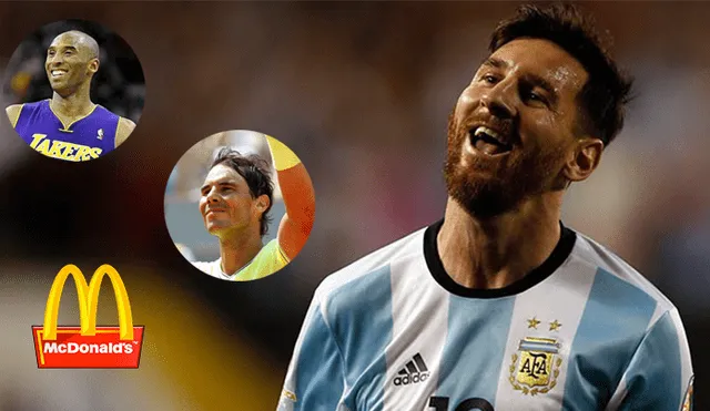 Lionel Messi contó anécdota con Kobe Bryant y Rafael Nadal en McDonald ...