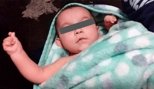 La bebé había sido arrebatada de su madre. Foto: Difusión.