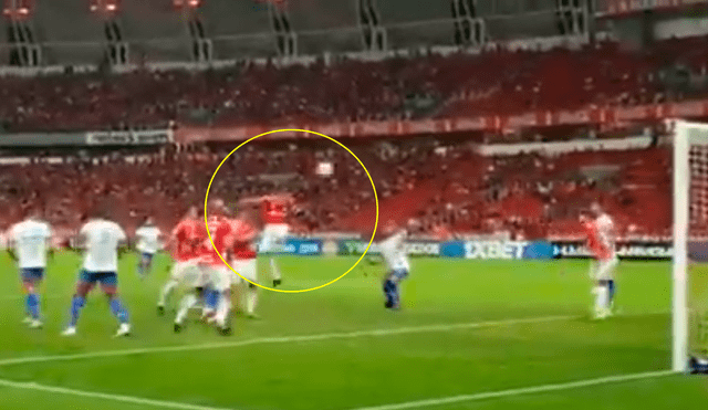 Internacional vs. Fortaleza: gol de Paolo Guerrero para el 2-2
