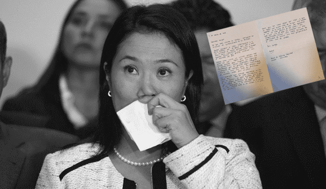  Keiko Fujimori envía carta a sus congresistas y les pide “limar asperezas” 