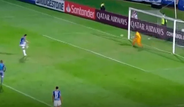 Sporting Cristal vs Godoy Cruz: Diego Viera anota de penal el 1-0 para el 'Tomba' [VIDEO]