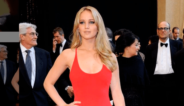 Jennifer Lawrence celebra su fiesta de compromiso con sensual vestido