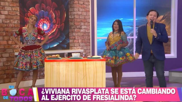 Viviana Rivasplata aparece con polleras y bailando huayno