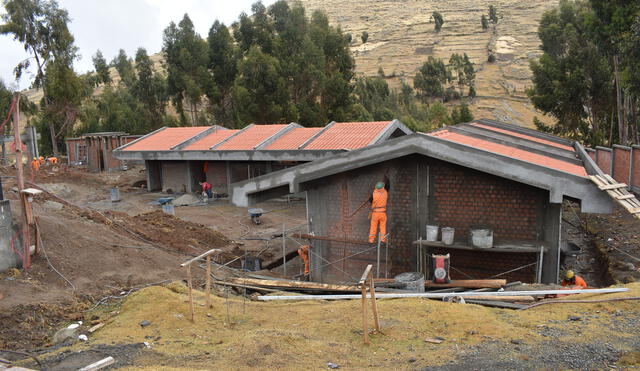Huancavelica: escuela en Rantay, Anchonga, tiene avance físico del 50%