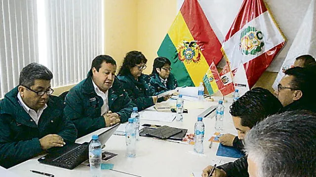 vuelven importaciones. Representantes de Perú y Bolivia se reunieron ayer en la ciudad fronteriza de Desaguadero.