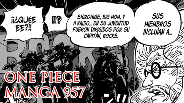 Ya se encuentra disponible el manga 957 de One Piece. Foto: Los Mugiwara Scans
