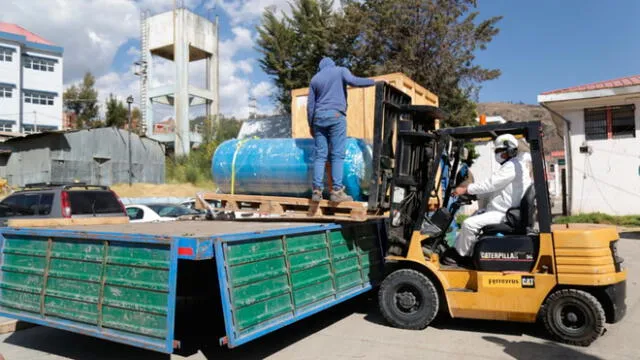 Antamina entrega generador de oxígeno a hospital de Huaraz