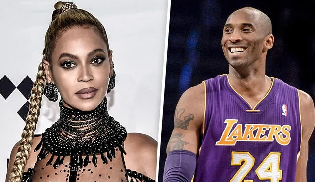 Beyonce se despide de Kobe Bryant con polémico mensaje. Composición LR