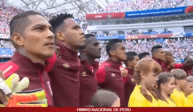 Perú vs Australia: Así se escuchó el Himno Nacional por última vez en Rusia 2018