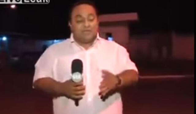 YouTube: reportero “predice” accidente de tránsito durante transmisión en vivo
