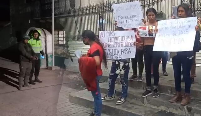 Arequipa. familiares de Inés Huacho piden máxima pena para Sebastián Huamaní.