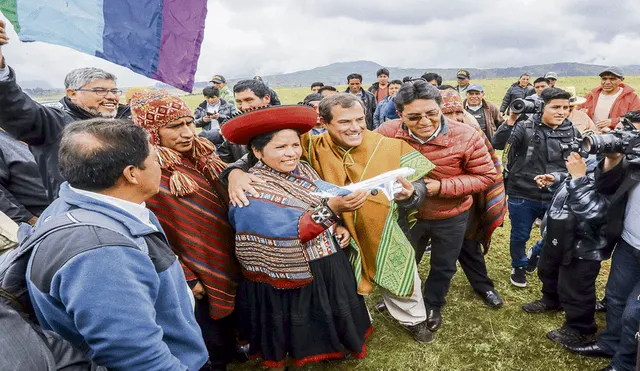 Los terrenos del futuro aeropuerto de Chinchero retornan al Estado