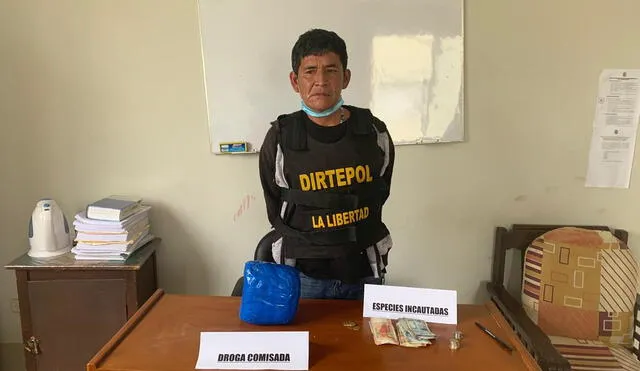 Sujeto fue detenido con más de 3 kilos de PBC.