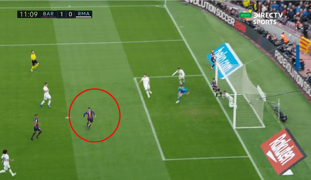 Barcelona vs Real Madrid: el golazo de Coutinho después de 31 toques [VIDEO]