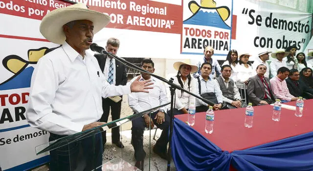 Manuel Vera Paredes aspira a la alcaldía de Arequipa