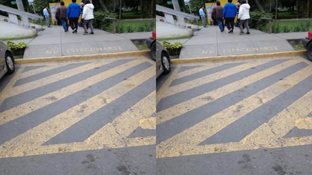 #YoDenuncio: rampa mal construida provoca accidentes de discapacitados