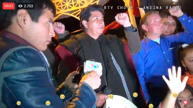 Cajamarca: Pedro Castillo fue recibido por una multitud en Chota [VIDEO]