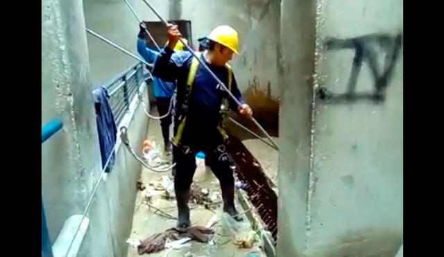Video muestra cómo empleados de Sedapal trabajan para restablecer el agua en Lima [VIDEO]