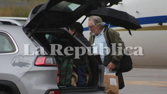 ¡Atención! Robert De Niro llegó a Cusco esta tarde [VIDEOS]