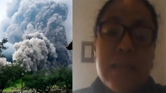 Peruana cuenta su experiencia tras erupción de volcán en Guatemala [VIDEO]