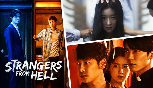 Mira la lista con los mejores dramas coreanos para ver en Hallowen. Foto: composición LR/Naver